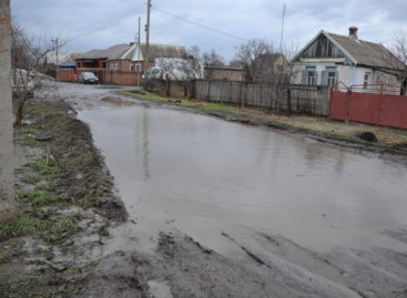 Лужа на дороге стала причиной травмы у 75-летней сальчанки