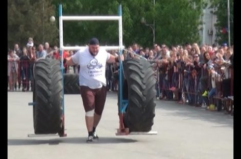 Соревнования по силовому экстриму прошли в Сальске