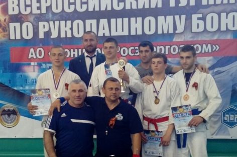 Сальчанин Александр Зайцев стал победителем Всероссийского турнира по рукопашному бою