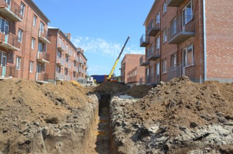 В Сальске кипит стройка на Магистральной