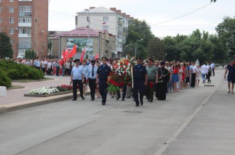 Сальчане почтили память погибших в годы войны