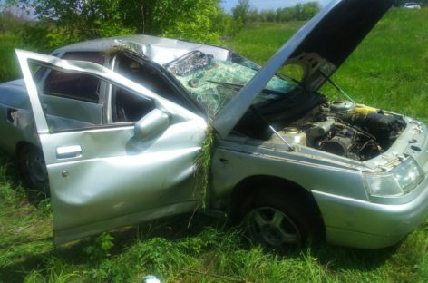 В Сальском районе в аварии погиб водитель «десятки»