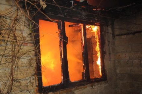 В Сальском районе произошел пожар в частном доме