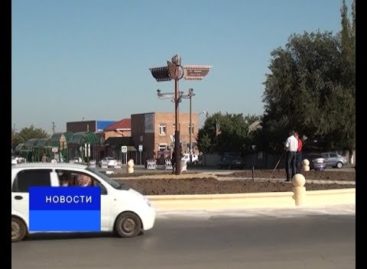 В Сальске установили стелу «Историческая верста»