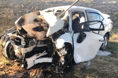 В Сальском районе при аварии погибли двое мужчин