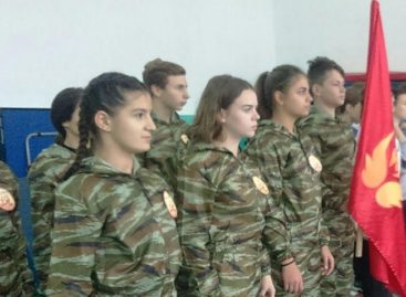 Сальские школьники сыграли в «Зарницу»