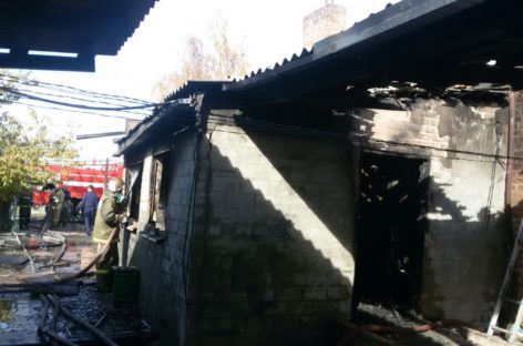 Из-за поломки газового оборудования в Сальске произошёл пожар