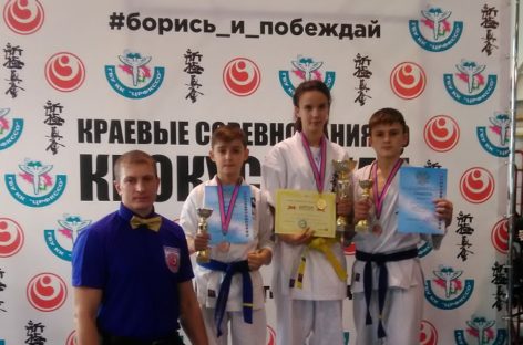 Сальские каратисты киокусинкай завоевали «золото» и «бронзу» в Анапе