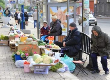 Сальчане продолжают торговать с земли и жечь сухую траву