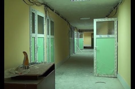 Завершается ремонт нового здания детской поликлиники