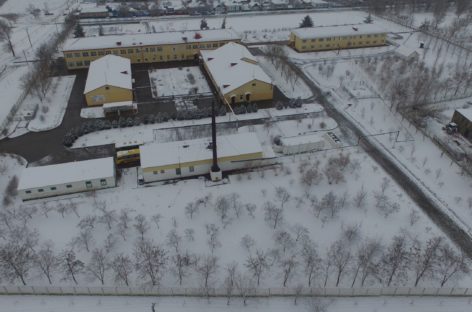 Ивановка первая в Сальском районе дождалась снега в декабре