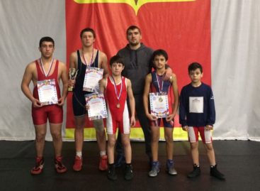 Гигантовские борцы завоевали четыре медали в Волгодонске