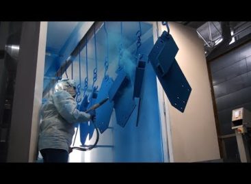 На заводе «Сальсксельмаш» работает новая линия покрасочного цеха