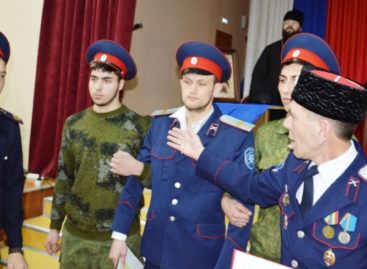 Воспитатель Сальского казачьего лицея Александр Березин избран молодёжным атаманом