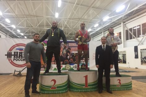 Сальский силач стал абсолютным чемпионом межрегионального турнира