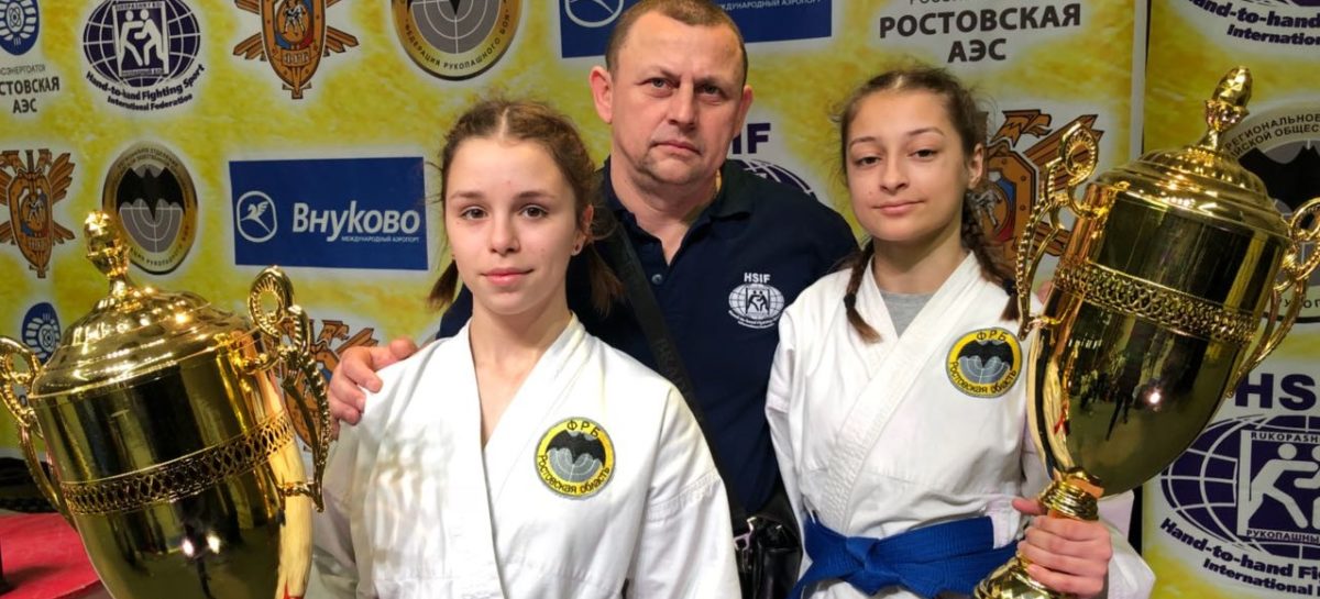 Сальские рукопашницы завоевали медали первенства России