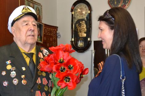 Сальских участников Великой Отечественной поздравляют с Днём Великой Победы