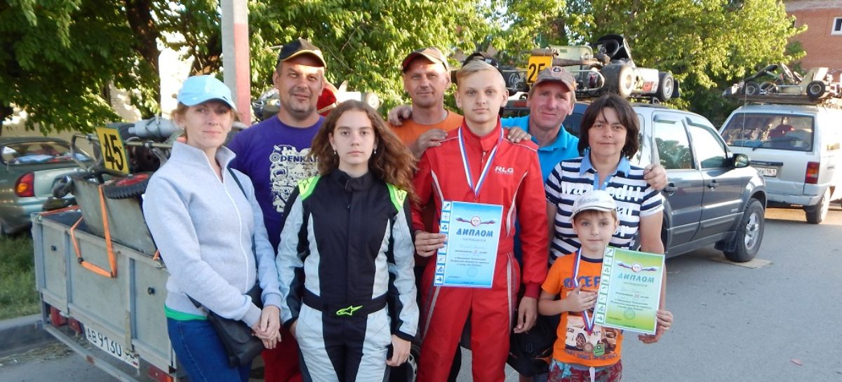 Сальские картингисты завоевали награды на чемпионате области