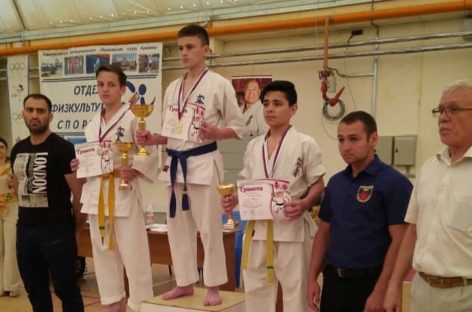 Сальский каратист стал первым в турнире на Кубани
