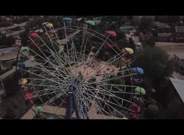 Летом сальчане любят отдохнуть в парке культуры (видео с высоты)