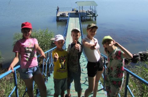 Лига отцов и дедов Сальска пригласила детвору на Маныч