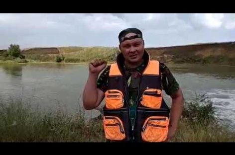 В пятнадцатидневный сплав по реке Егорлык отправился сварщик из Белозёрного
