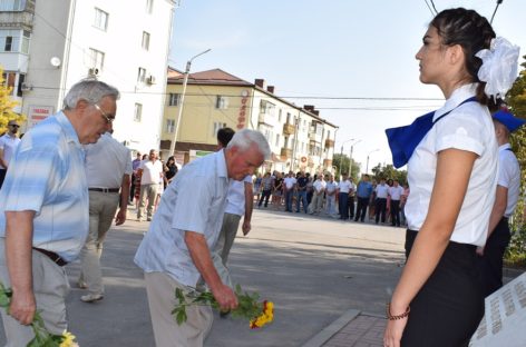 Сальчане почтили память участников освобождения Ростовской области