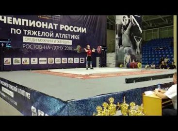 Дома помогли стены: Кристина Соболь, несмотря на травму, взяла «серебро» чемпионата России по тяжелой атлетике
