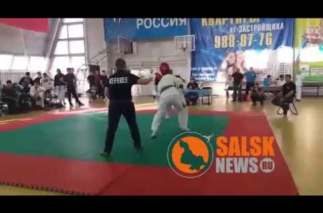 Сальчанин Александр Зайцев победил на чемпионате Москвы и Московской области по рукопашному бою