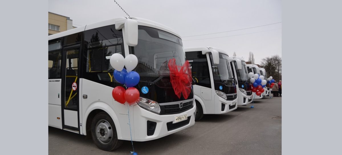 В Сальске автопарк ПАТП пополнился новым автотранспортом