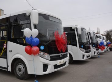 В Сальске автопарк ПАТП пополнился новым автотранспортом