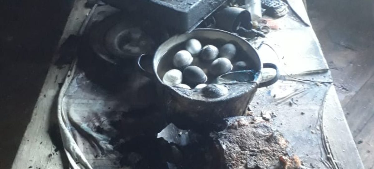 В посёлке Степной Курган на пожаре погиб мужчина