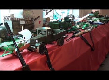 Сальские школьники соорудили макеты военной техники