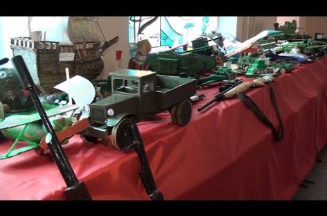 Сальские школьники соорудили макеты военной техники