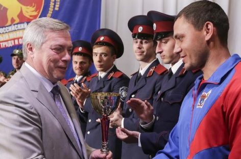 Казачья молодежь соревновалась на слете «Готов к труду и обороне-2019»