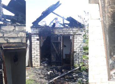 В Сальском районе снова запылала баня
