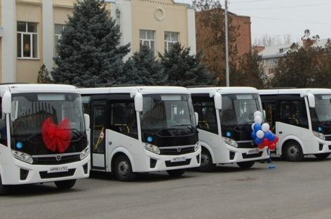 Десять новых автобусов закупят для Сальского района