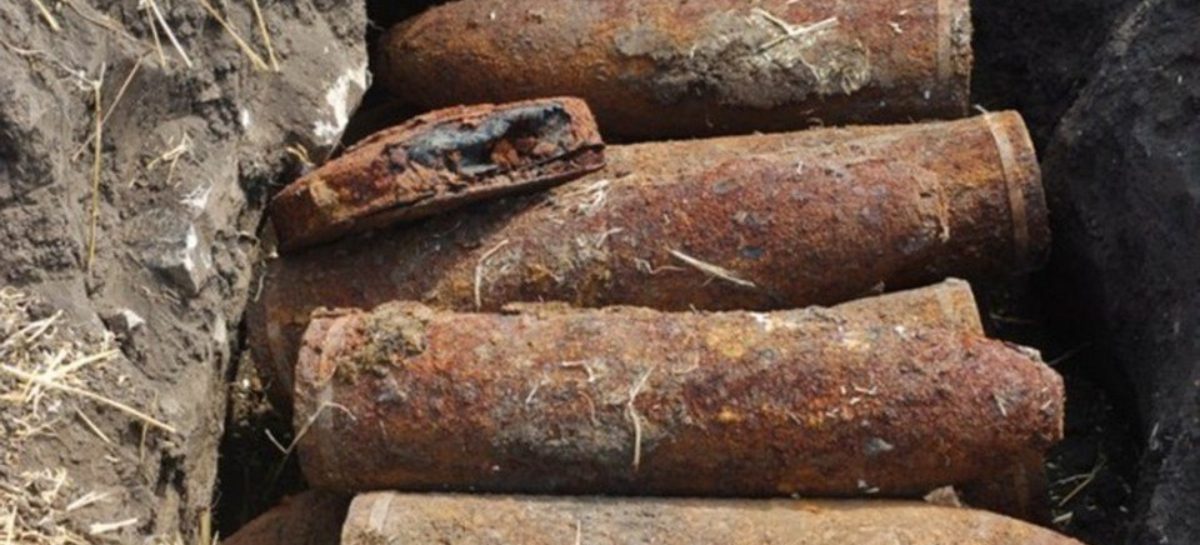 Найдено более ста боеприпасов времен Великой Отечественной войны