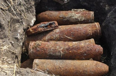 Найдено более ста боеприпасов времен Великой Отечественной войны