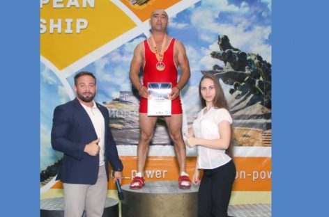 Сальчанин Гегам Хамоян стал чемпионом Восточной Европы в становой тяге
