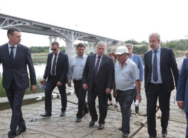 Временный мост через Северский Донец в Каменском районе заработает в августе