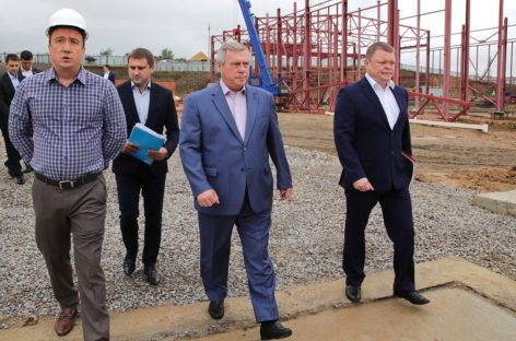 Ведется масштабное строительство объектов инфраструктуры