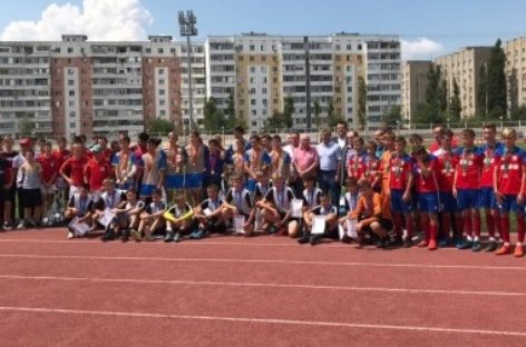 Завершился финал областных соревнований по футболу «Кожаный мяч»
