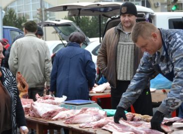 Ярмарка в Сальске пела, плясала, продукты покупала