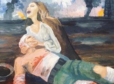 Рисунки о серьезном: сальские студенты поучаствовали в конкурсе «Мы против терроризма»