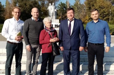На сальской земле побывали родные пленного солдата вермахта