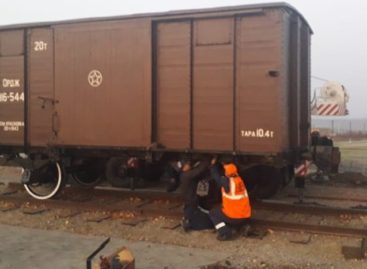 Вагон-теплушка, танки и пушка Шнайдера: на «Самбекских высотах» продолжается монтаж экспозиции