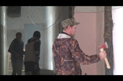 В Сальском индустриальном техникуме продолжается ремонт