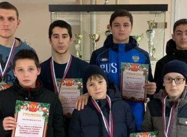 На предпраздничном ринге сразились сальские боксеры