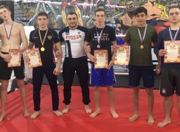 Воспитанники СК «Вымпел» участвовали в своих первых соревнованиях по смешанным единоборствам